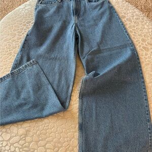 Scoop Wide leg Blue Denim Jeans